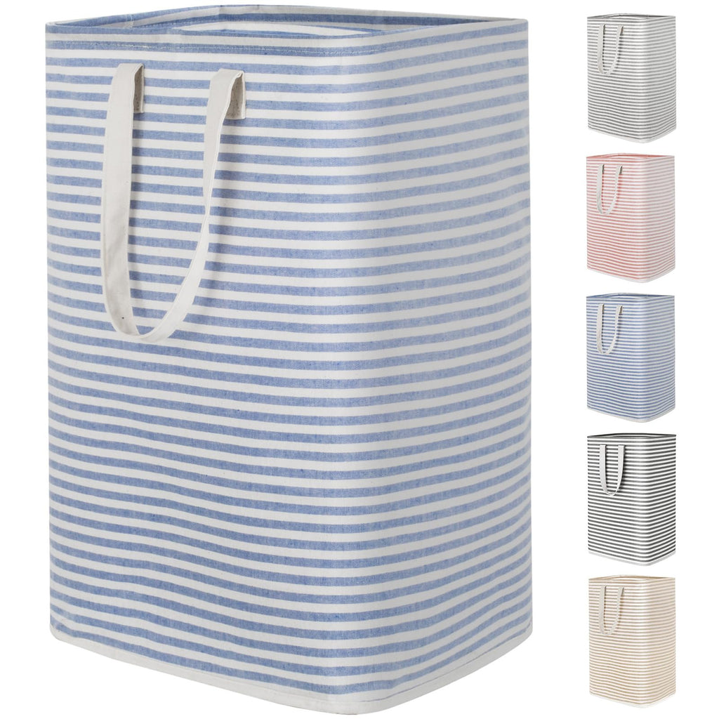 Lifewit 80L Large Laundry Baskets, Laundry Hampers Bags, 2 Pack, Beige