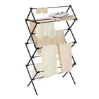SONGMICS Foldable Clothes Drying Rack, 29.5 x 14.6 x 53.1 Inches