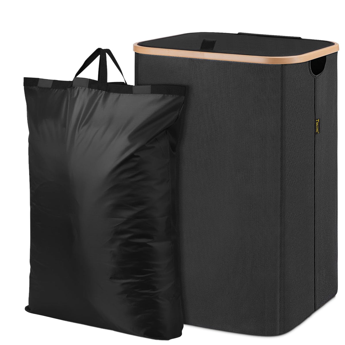 BALEINE 100L Laundry Hamper with Lid, Large Laundry Basket Bin