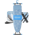 APEXCHASER Foldable 7-Level Heigh Adjustable Ironing Board with Iron Rest