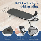 Small Ironing Board Foldable 32"x12" Black