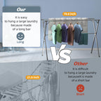 95" Clothes Drying Rack,Laundry Drying Rack Clothing for Indoor Outdoor