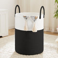 Artfeel Laundry Basket,Woven Cotton Rope Laundry Hamper,60L for Decor Storage of Dirty Clothes,Toys and Blankets in Bathroom,Baby Room and Living Room
