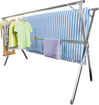 95" Clothes Drying Rack,Laundry Drying Rack Clothing for Indoor Outdoor