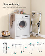 SONGMICS Clothes Drying Rack, Foldable, Heavy Duty, Space Saving