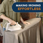 Ironing Board Full Size, RAINHOL Black 54"x13" Compact Ironing Board