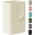 Lifewit Slim Collapsible Laundry Basket with Handles, 50L, Beige