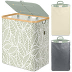 BALEINE 100L Laundry Hamper with Lid, Large Laundry Basket Bin