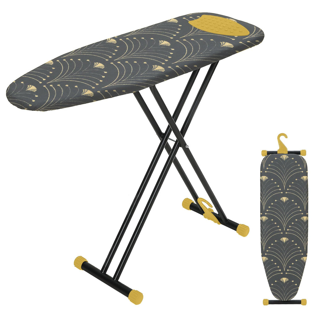 Ironing Board 43x13 with Iron Rest, RAINHOL Black Full Size Iron Board