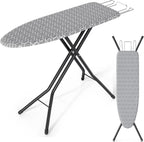 KINGBOARD Ironing Board Full Size, Iron Board and Ironing Board Set 43x13