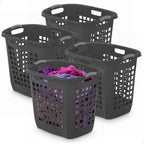 Sterilite Ultra Easy Carry Hamper, Laundry Basket Organizer, 4-Pack