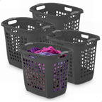 Sterilite Ultra Easy Carry Hamper, Laundry Basket Organizer, 4-Pack