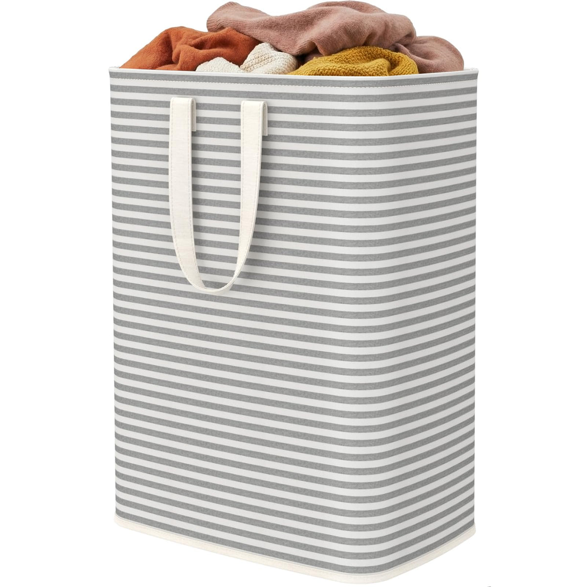 Lifewit 80L Large Laundry Baskets, Laundry Hampers Bags, 2 Pack, Beige