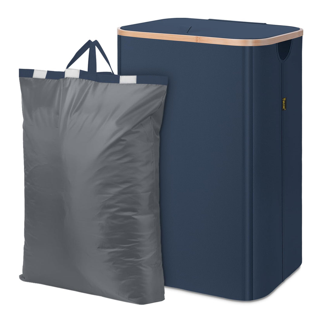 BALEINE 100L Laundry Hamper with Lid, Large Laundry Basket Bin