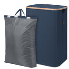 BALEINE 100L Laundry Hamper with Lid, Large Laundry Basket Bin