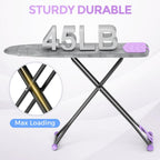 APEXCHASER Foldable 7-Level Heigh Adjustable Ironing Board with Iron Rest