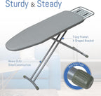 Ironing Board Full Size 43"x13" Silver Heavy Duty