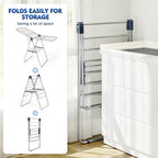 APEXCHASER Large Stainless Steel Clothes Drying Rack