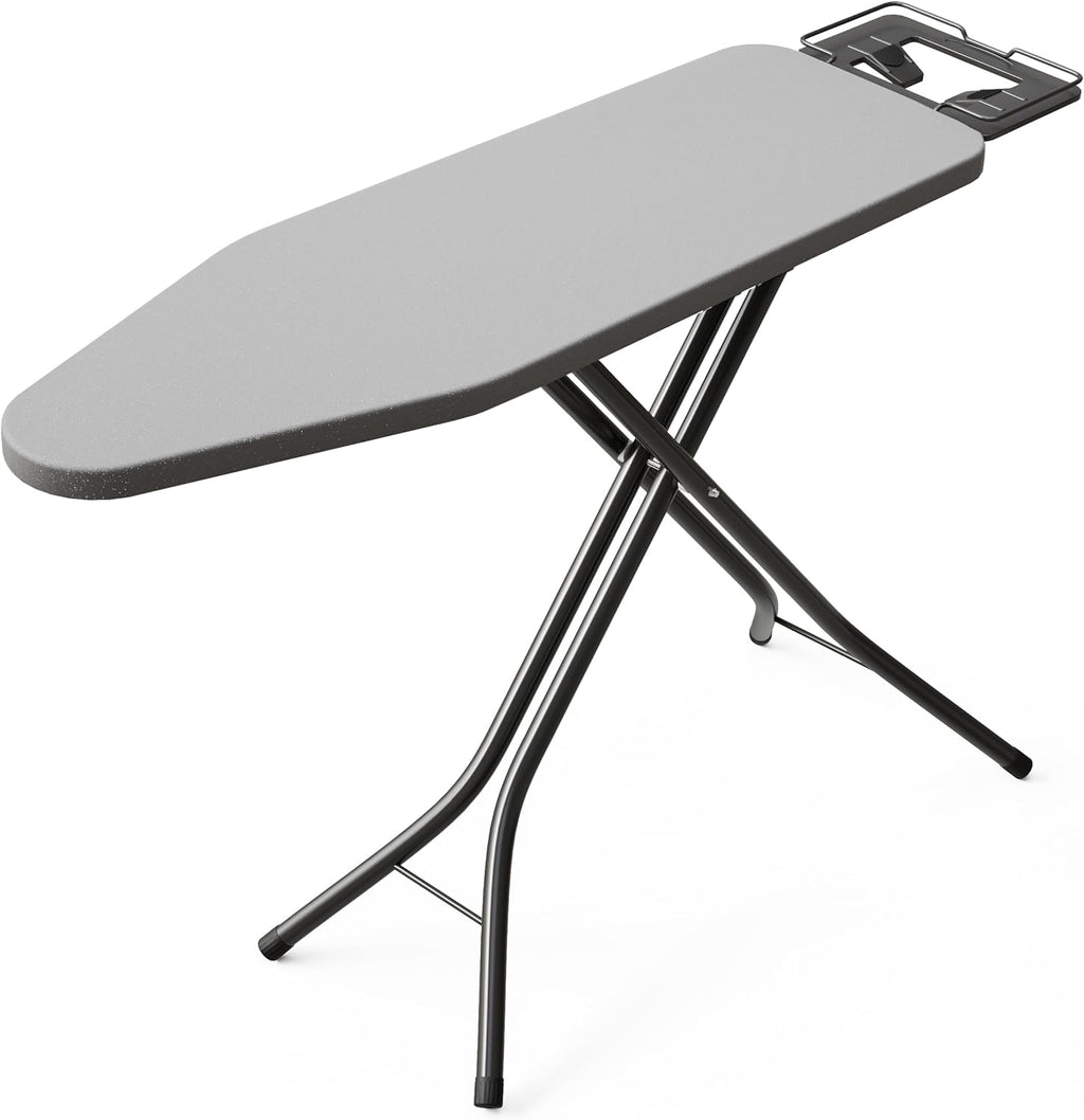 BEWISHOME Foldable Ironing Board,Compact Iron Board with Safety Iron Rest