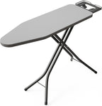 BEWISHOME Foldable Ironing Board,Compact Iron Board with Safety Iron Rest