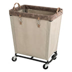 StorageWorks 160L Laundry Basket with Wheels, Rolling Hampers for Clothing