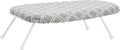 Amazon Basics Foldable Compact Tabletop Ironing Board with Folding Legs, Heat Resistant Portable, Lightweight, Non-Slip, Easy Storage, Trellis Removable Cover, 23.6"L x 7.1"W x 14.3"H, Chevron