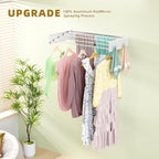 BAKON Wall Mounted Clothes Drying Rack 23.6'',Space Saving for Laundry Room