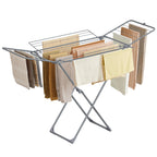 SONGMICS Clothes Drying Rack, Foldable, Heavy Duty, Space Saving