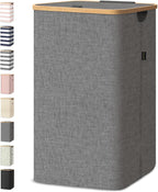 BALEINE 100L Laundry Hamper with Lid, Large Laundry Basket Bin