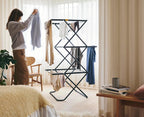 Joseph Joseph AirFrame 3-Tier Folding Clothes Drying Rack, Space Saving