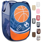 Handy Laundry Mesh Pop Up Laundry Hamper Foldable Basket 2-Pack