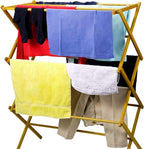 Home IT Wooden Clothes Drying Rack for Laundry - Foldable & Pre-Assembled