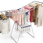 APEXCHASER Large Stainless Steel Clothes Drying Rack