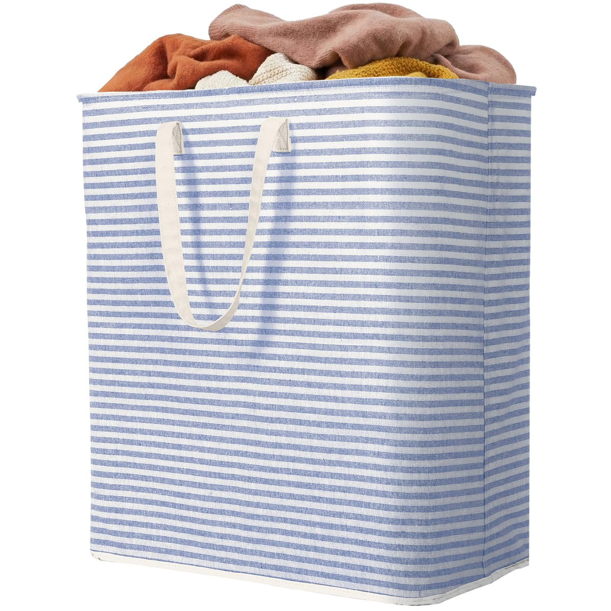 Lifewit 80L Large Laundry Baskets, Laundry Hampers Bags, 2 Pack, Beige