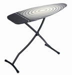 Brabantia Premium Ironing Board with Heat Resistant Parking Zone | X-Large (Size D) | Fairtrade Titan Oval | Tall & Wide, Adjustable Height (31-40"), Easy Fold, Anti-Collapse Lock, Non-Slip Feet