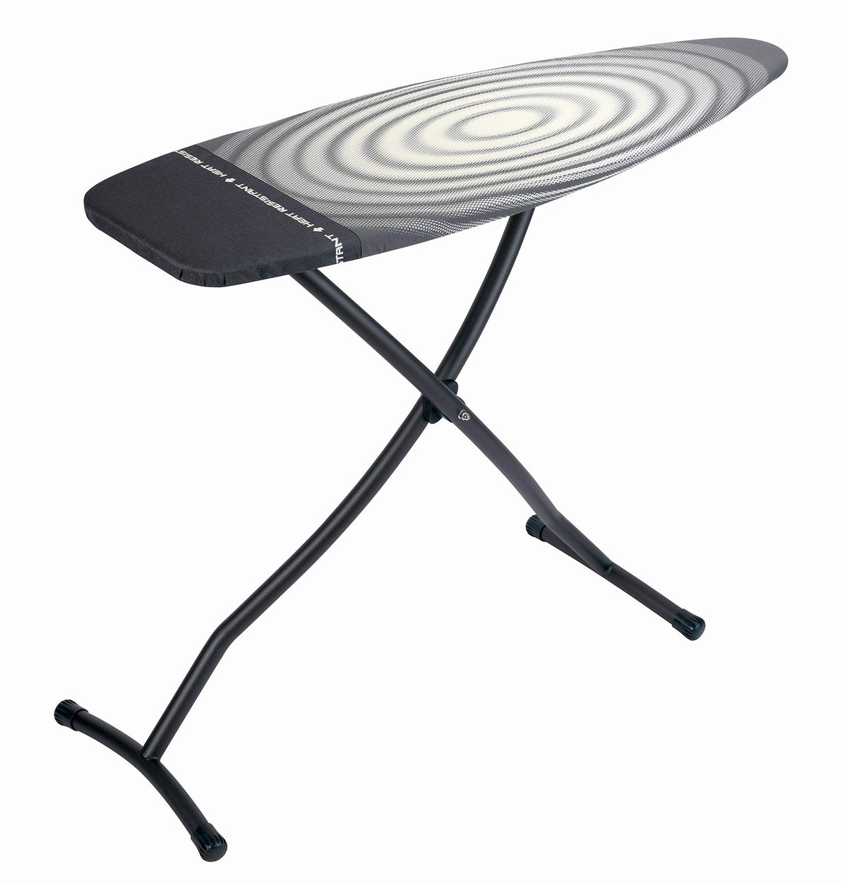 Brabantia Premium Ironing Board with Heat Resistant Parking Zone | X-Large (Size D) | Fairtrade Titan Oval | Tall & Wide, Adjustable Height (31-40"), Easy Fold, Anti-Collapse Lock, Non-Slip Feet