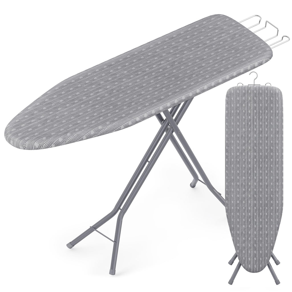 SONGMICS Ironing Board, Foldable, with Stable Iron Rest, 43 x 13 Inches