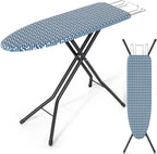KINGBOARD Ironing Board Full Size, Iron Board and Ironing Board Set 43x13