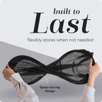 Handy Laundry Mesh Pop-Up Hamper Collapsible with Side Pocket 2-Pack