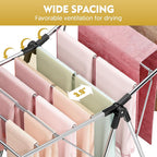 APEXCHASER Large Stainless Steel Clothes Drying Rack