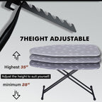 veiox Ironing Board Full Size,Extra-Wide Ironing Area 47''x16'' Durable