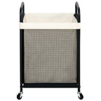 STO STO Laundry Hamper 3 Section, 120L Rolling Laundry Sorter Cart with Removable and Washable Liner Bag, Clothes Hamper with Wheels and Metal Handle for Laundry Room and Bedroom