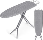 SONGMICS Ironing Board, Foldable, with Iron Rest, 43 x 13 Inches