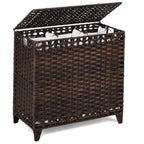 Laundry Hamper with 4 Removable Liner Bags, 176L Laundry Sorter with Lid