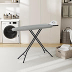 Yaheetech Ironing Board 43"x14" with Heavy Duty Iron Rest, Foldable, Gray
