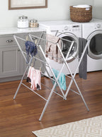 Whitmor Oversized Metal Drying Rack, Large Foldable Laundry Drying Rack