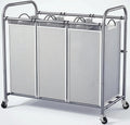 ROMOON Laundry Sorter Hamper 3 Section, Divided Laundry Basket Organizer